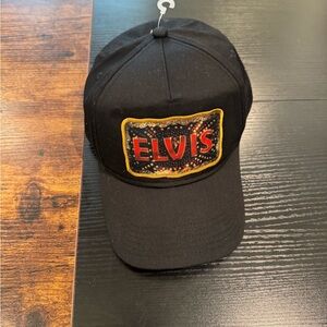 Elvis, Elvis Presley, Graceland ball cap adjustable, black and red